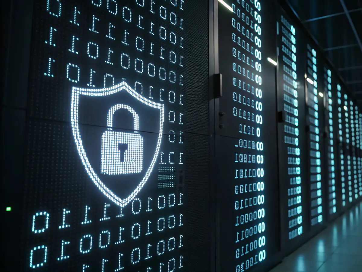 Centro de datos seguro contextualiza la política de privacidad GOA y la protección de información.